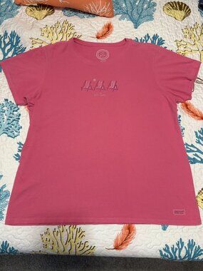 Women's Life is Good "We Time" Crusher Tee Women's XXL